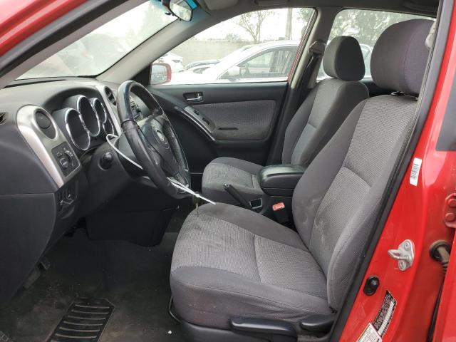 2T1KR32E85C442658 - 2005 TOYOTA COROLLA MA XR RED photo 7