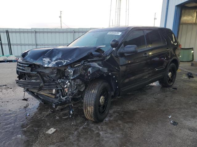 1FM5K8AR5KGB45200 - 2019 FORD EXPLORER POLICE INTERCEPTOR Qara foto 1