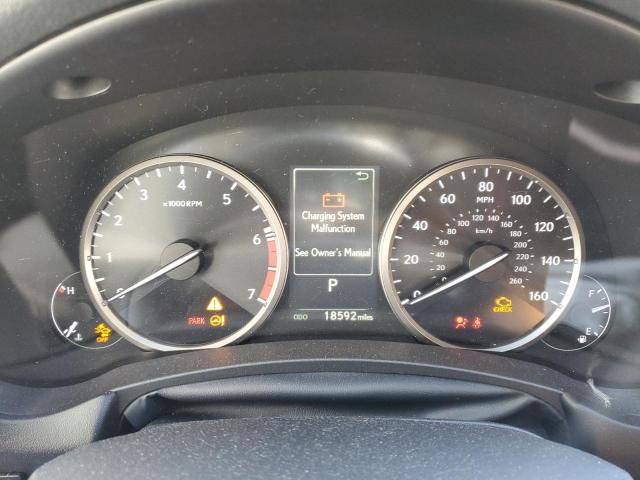 JTJDARDZ1M2243917 - 2021 LEXUS NX 300 BASE ნაცრისფერი ფოტო 9