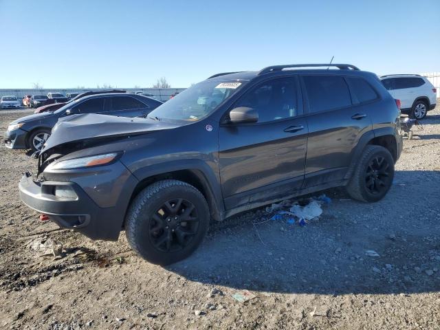 1C4PJMBS1FW716848 - 2015 JEEP CHEROKEE TRAILHAWK CHARCOAL photo 1