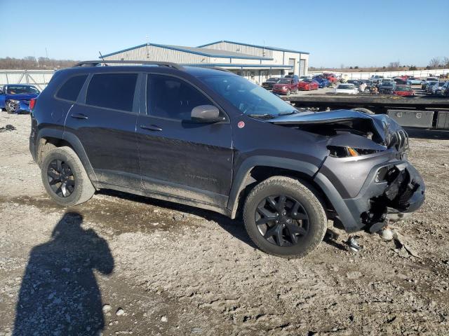 1C4PJMBS1FW716848 - 2015 JEEP CHEROKEE TRAILHAWK CHARCOAL photo 4