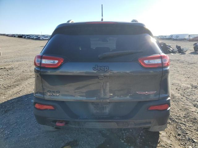 1C4PJMBS1FW716848 - 2015 JEEP CHEROKEE TRAILHAWK CHARCOAL photo 6