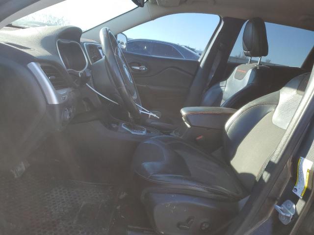 1C4PJMBS1FW716848 - 2015 JEEP CHEROKEE TRAILHAWK CHARCOAL photo 7