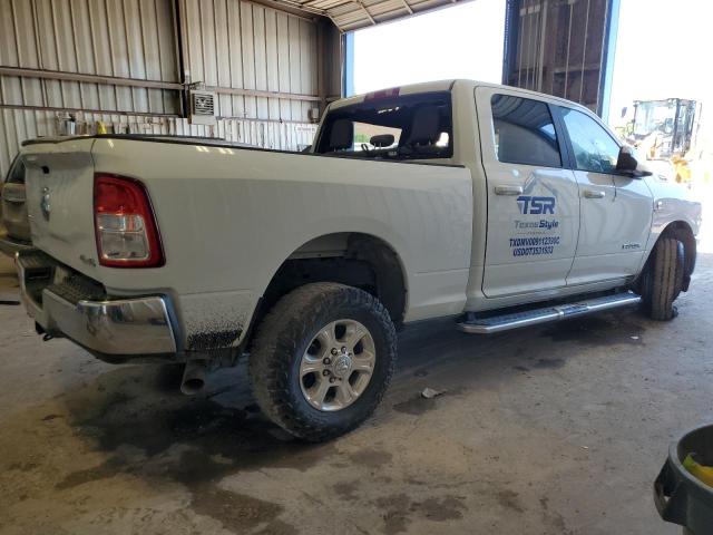 3C6UR5DL5NG322166 - 2022 RAM 2500 BIG HORN/LONE STAR WHITE photo 3