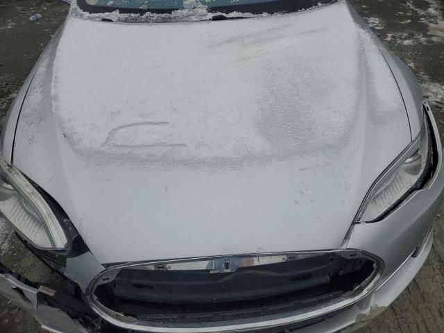 5YJSA1AC9DFP10705 - 2013 TESLA MODEL S SILVER photo 11