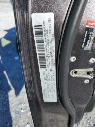 1C6RR7LTXKS637469 - 2019 RAM 1500 CLASS SLT გრაფიტი ფოტო 12