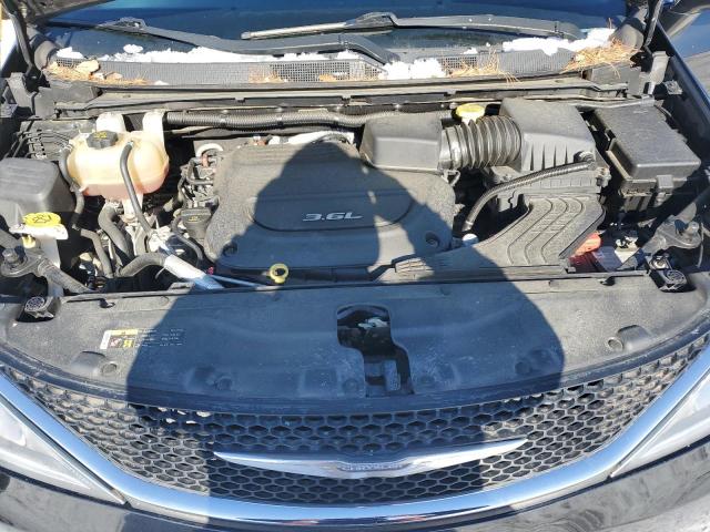 2C4RC1BG6HR757968 - 2017 CHRYSLER PACIFICA TOURING L BLACK photo 12