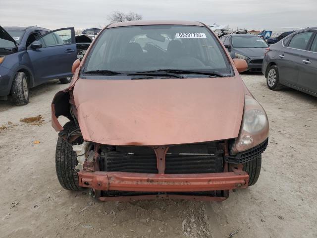 JHMGD38657S055456 - 2007 HONDA FIT S ნარინჯისფერი ფოტო 5