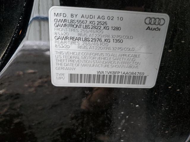WA1VKBFP1AA084769 - 2010 AUDI Q5 PRESTIGE Qara foto 14
