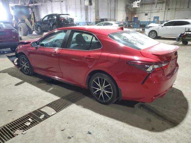 4T1G11AK3RU207775 - 2024 TOYOTA CAMRY SE NIGHT SHADE RED photo 2