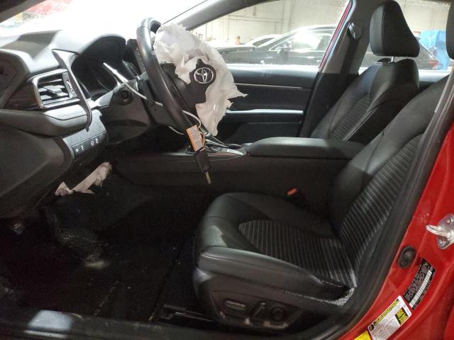 4T1G11AK3RU207775 - 2024 TOYOTA CAMRY SE NIGHT SHADE RED photo 7