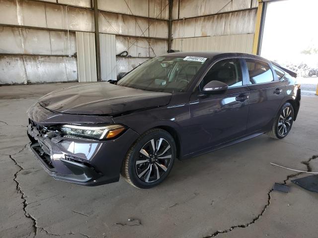 19XFL1H74RE031295 - 2024 HONDA CIVIC EXL GRAY photo 1