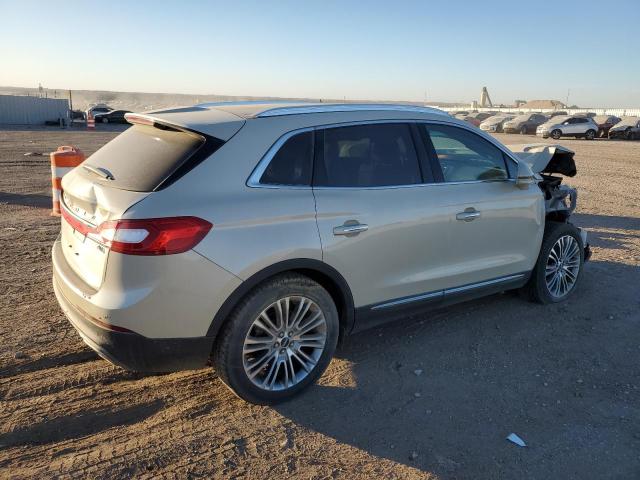 2LMPJ8LR3JBL29442 - 2018 LINCOLN MKX RESERVE Բեժ լուսանկար 3