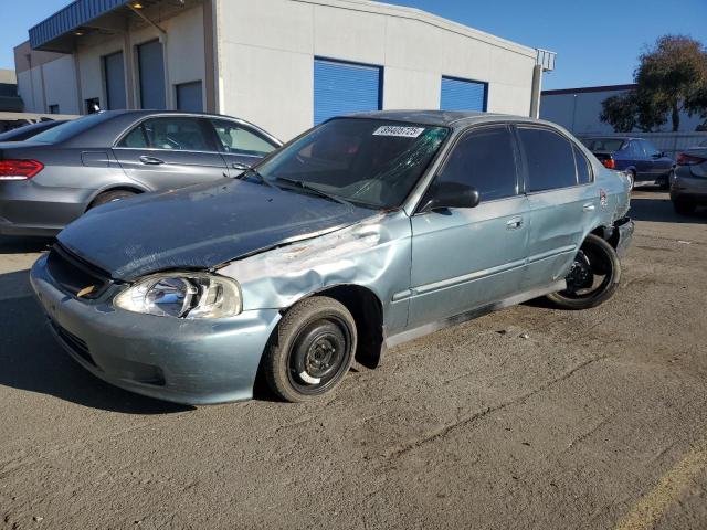 2HGEJ6615YH505899 - 2000 HONDA CIVIC BASE BLUE photo 1