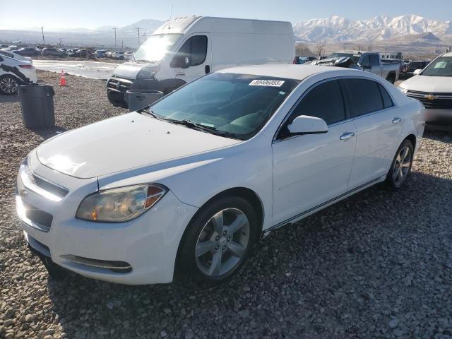 1G1ZC5E01CF380996 - 2012 CHEVROLET MALIBU 1LT WHITE photo 1