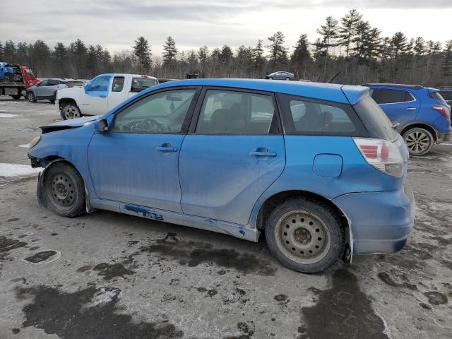 2T1KR30E88C707490 - 2008 TOYOTA COROLLA MA XR BLUE photo 2