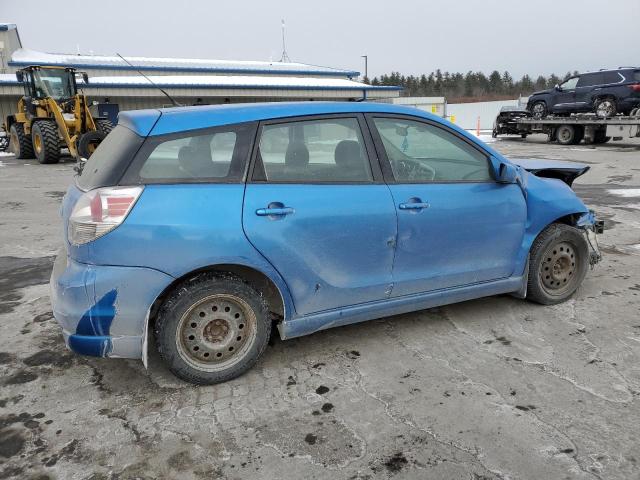 2T1KR30E88C707490 - 2008 TOYOTA COROLLA MA XR BLUE photo 3