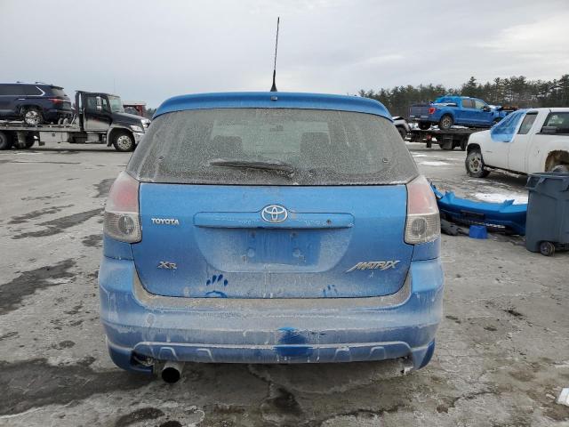2T1KR30E88C707490 - 2008 TOYOTA COROLLA MA XR BLUE photo 6