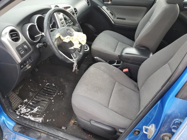 2T1KR30E88C707490 - 2008 TOYOTA COROLLA MA XR BLUE photo 7