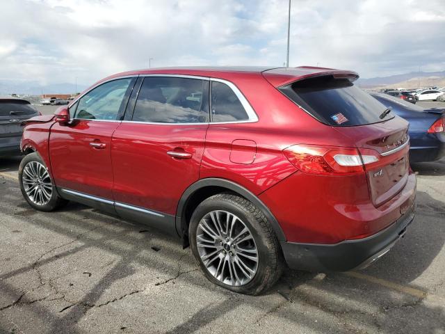 2LMTJ8LR1GBL66951 - 2016 LINCOLN MKX RESERVE 红色 照片 2
