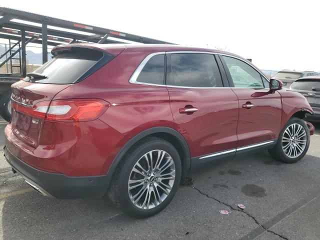 2LMTJ8LR1GBL66951 - 2016 LINCOLN MKX RESERVE 红色 照片 3