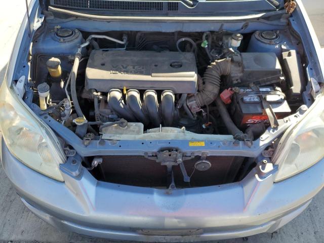 2T1KR30E75C491854 - 2005 TOYOTA COROLLA MA XR BLUE photo 11
