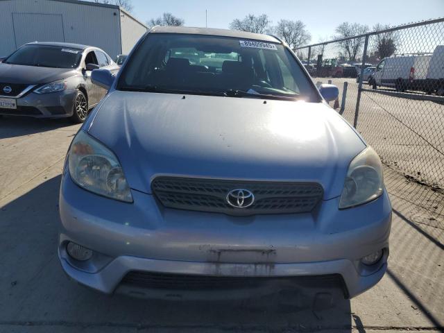 2T1KR30E75C491854 - 2005 TOYOTA COROLLA MA XR BLUE photo 5