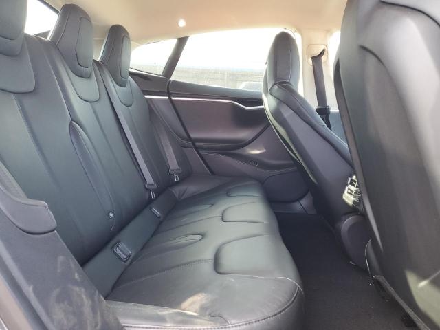 5YJSA1S12EFP66192 - 2014 TESLA MODEL S GRAY photo 10