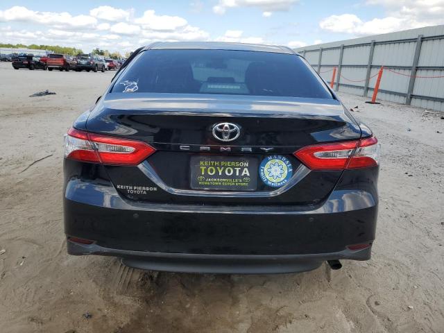 4T1B11HK1JU650351 - 2018 TOYOTA CAMRY L BLACK photo 6