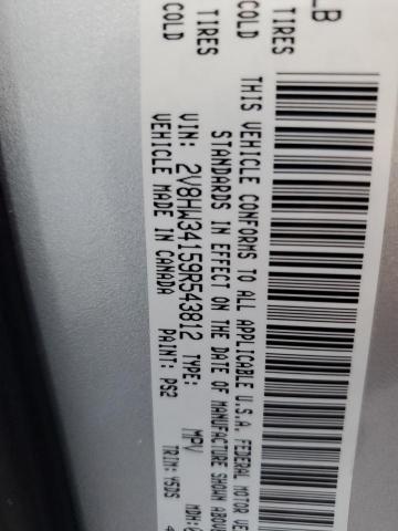 2V8HW34159R543812 - 2009 VOLKSWAGEN ROUTAN SE Gümüş fotoğraf 13