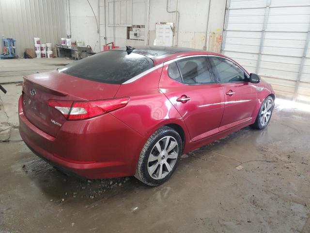 5XXGR4A6XDG157988 - 2013 KIA OPTIMA SX Марун фото 3