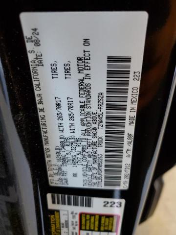 3TMLB5JN3RM052263 - 2024 TOYOTA TACOMA DOUBLE CAB Schwarz Foto 12