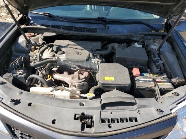 4T1BF1FK0CU081936 - 2012 TOYOTA CAMRY BASE GRAY photo 11