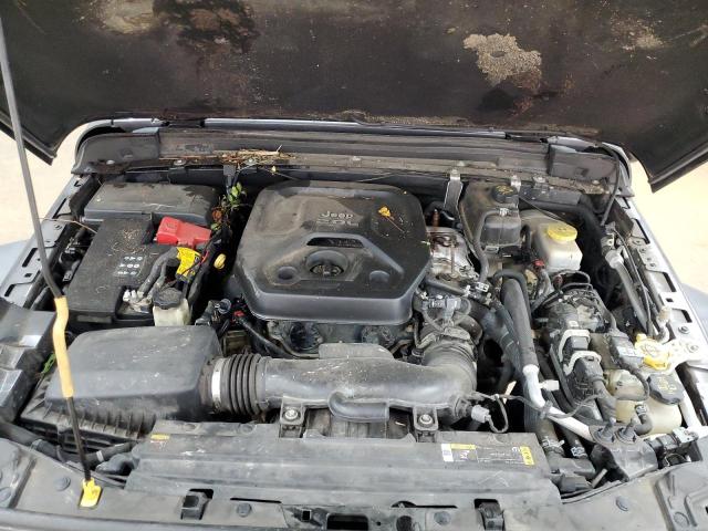 1C4HJXDN1MW596141 - 2021 JEEP WRANGLER U SPORT ნაცრისფერი ფოტო 12