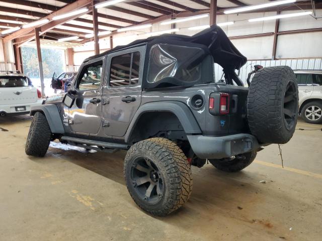 1C4HJXDN1MW596141 - 2021 JEEP WRANGLER U SPORT ნაცრისფერი ფოტო 2