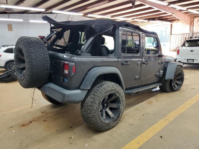 1C4HJXDN1MW596141 - 2021 JEEP WRANGLER U SPORT ნაცრისფერი ფოტო 3
