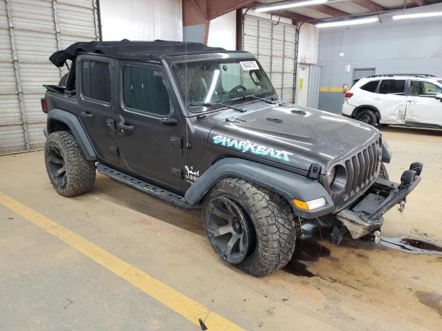 1C4HJXDN1MW596141 - 2021 JEEP WRANGLER U SPORT ნაცრისფერი ფოტო 4