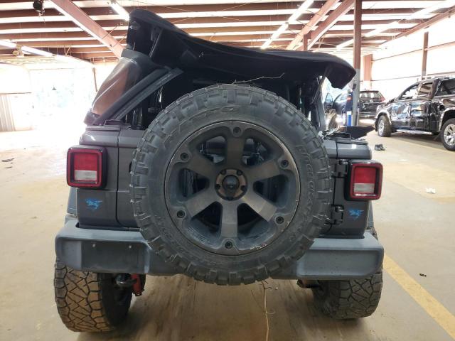 1C4HJXDN1MW596141 - 2021 JEEP WRANGLER U SPORT ნაცრისფერი ფოტო 6