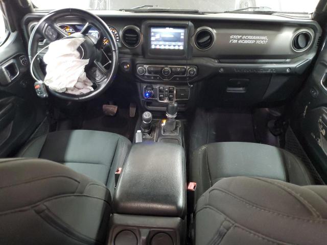 1C4HJXDN1MW596141 - 2021 JEEP WRANGLER U SPORT ნაცრისფერი ფოტო 8