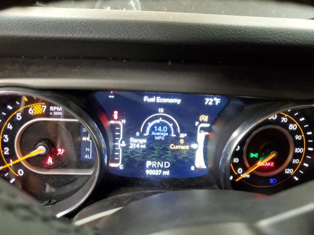 1C4HJXDN1MW596141 - 2021 JEEP WRANGLER U SPORT ნაცრისფერი ფოტო 9