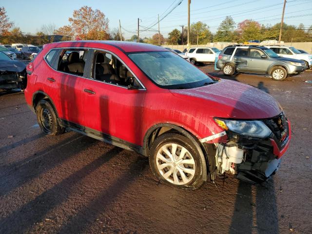 JN8AT2MV2HW008997 - 2017 NISSAN ROGUE S RED photo 4