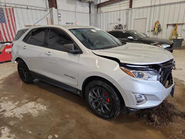 3GNAXSEV0KS527166 - 2019 CHEVROLET EQUINOX LS SILVER photo 4