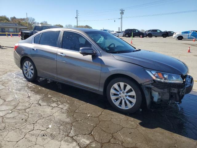 1HGCR2F88DA128807 - 2013 HONDA ACCORD EXL GRAY photo 4
