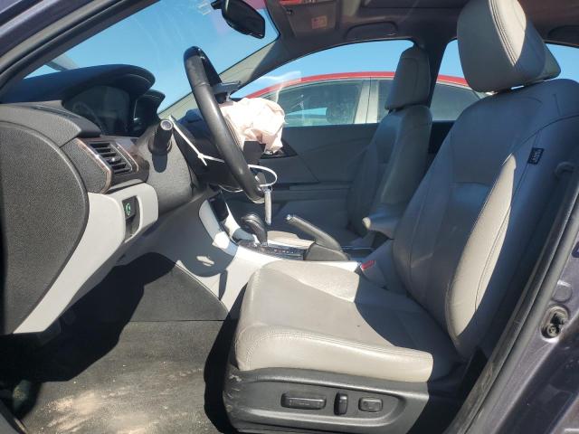 1HGCR2F81GA006861 - 2016 HONDA ACCORD EXL GRAY photo 7