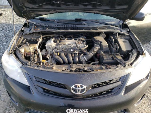 2T1BU4EE1DC938528 - 2013 TOYOTA COROLLA BASE შავი ფოტო 11