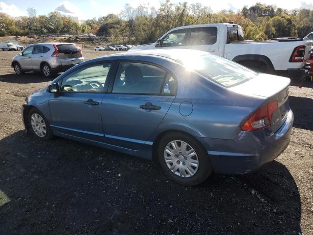 2HGFA16349H505516 - 2009 HONDA CIVIC VP BLUE photo 2