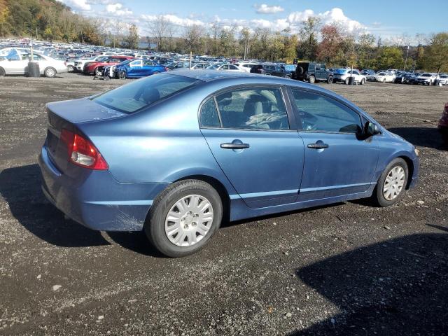 2HGFA16349H505516 - 2009 HONDA CIVIC VP BLUE photo 3