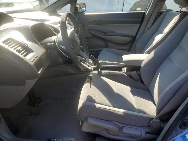 2HGFA16349H505516 - 2009 HONDA CIVIC VP BLUE photo 7