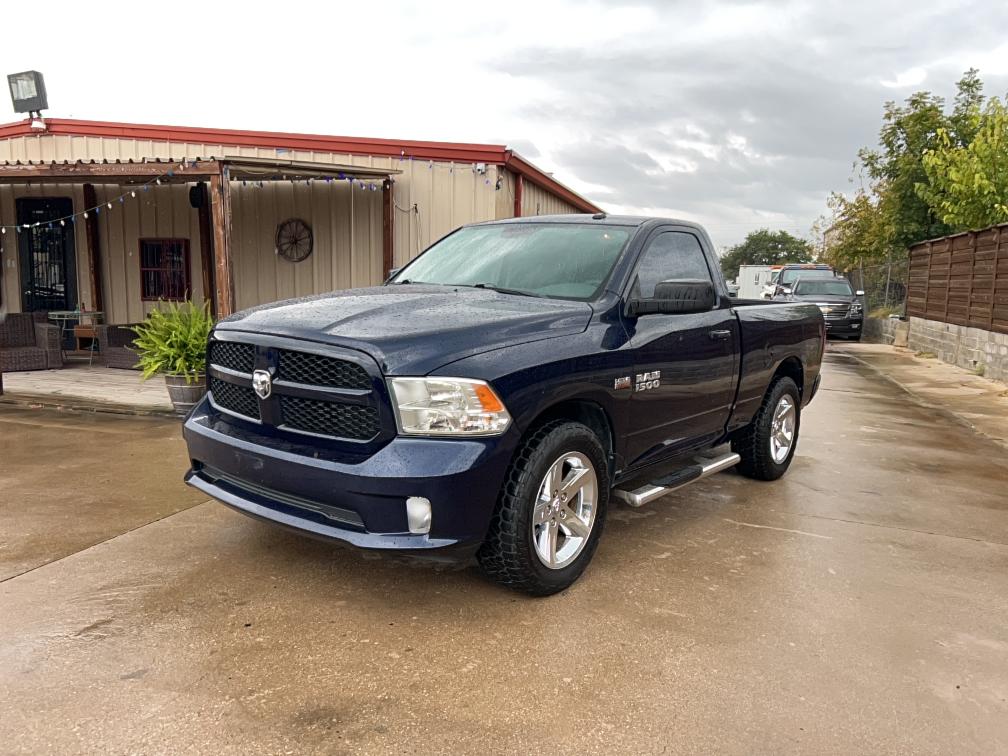 3C6JR6AT0DG586603 - 2013 RAM 1500 ST BLUE photo 2