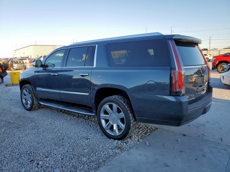 1GYS3HKJ0KR176351 - 2019 CADILLAC ESCALADE ESV LUXURY Mavi fotoğraf 2